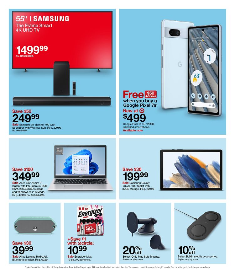 Page 22 of the 5-14 Target Store Flyer