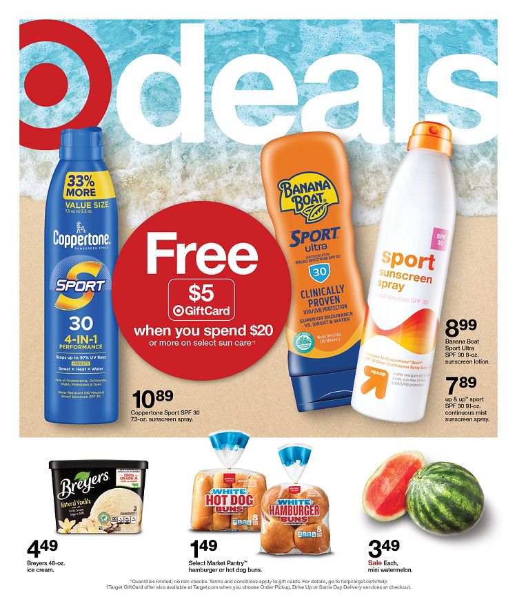 Page 1 of the Target Weekly Ad 5/21/2023