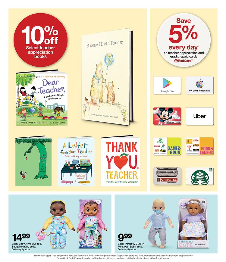 Page 19 of the 5-21 Target Store Flyer