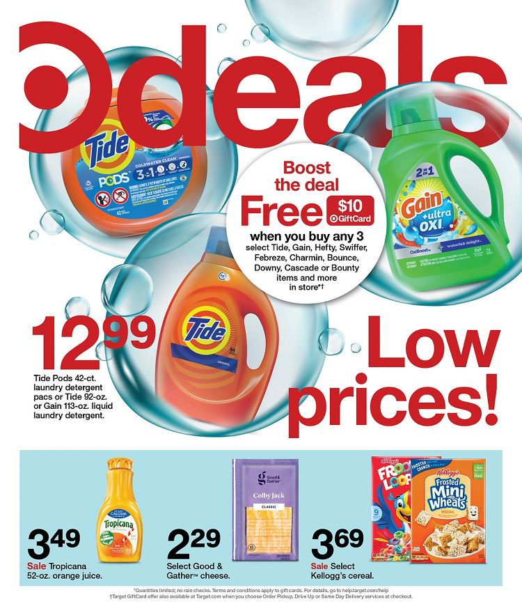Page 1 of the Target Weekly Ad 5/28/2023