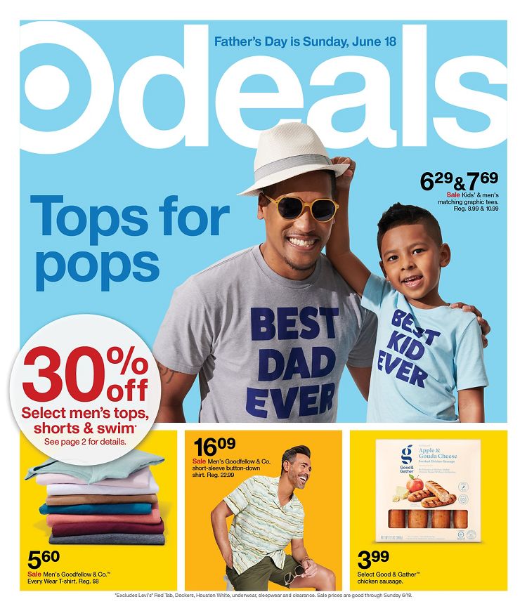 Page 1 of the Target Weekly Ad 6/11/2023