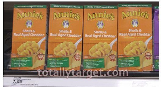 Row of mac and cheese you can use the Annie's coupon on