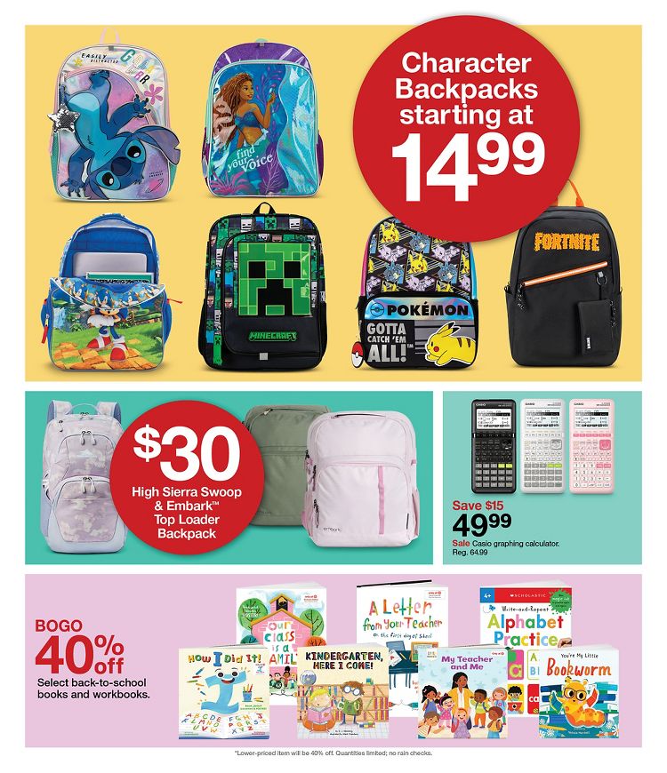 Page 4 of the Target Weekly Ad 7/16/2023