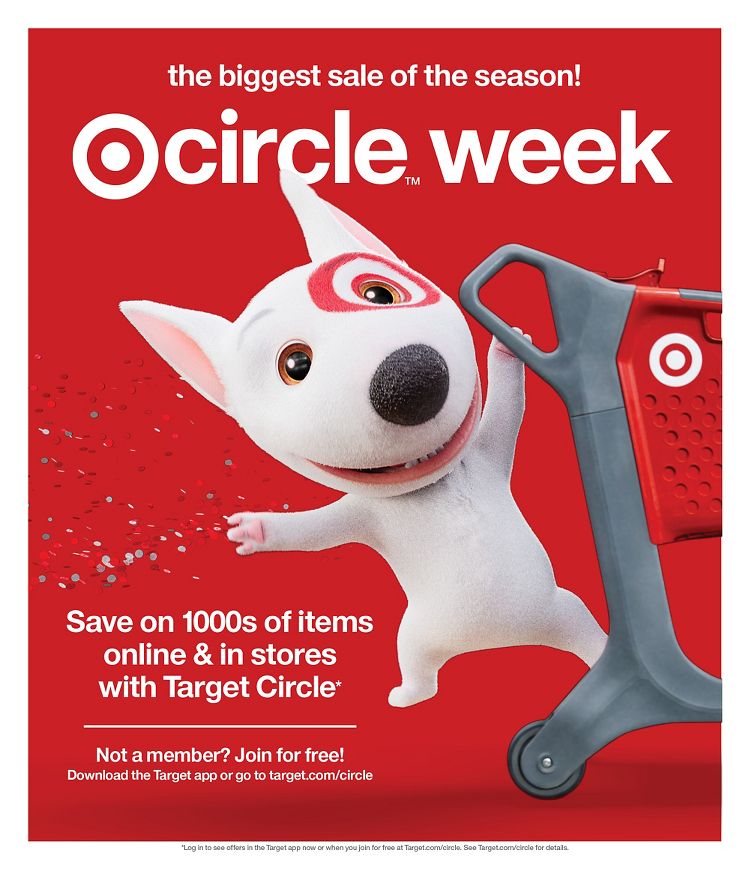 Page 1 of the Target Weekly Ad 7/9/2023