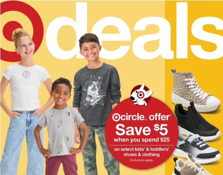 shortened image of the 8-6 Target Ad