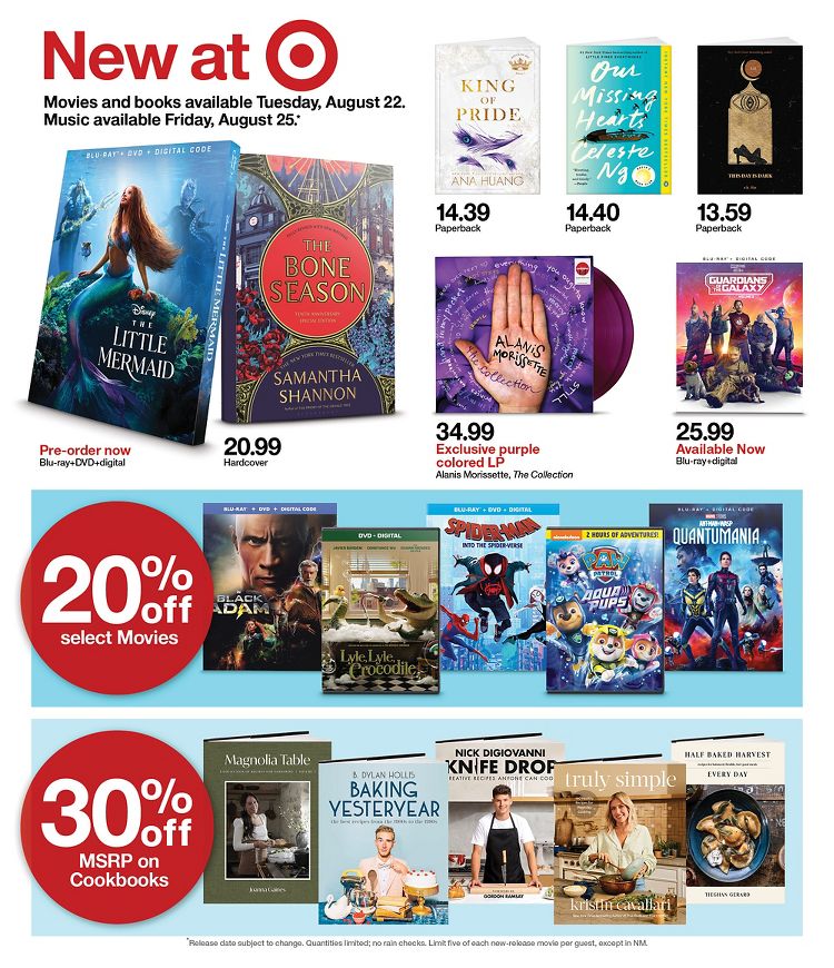 Page 17 of the Target Weekly Ad 8/20/2023