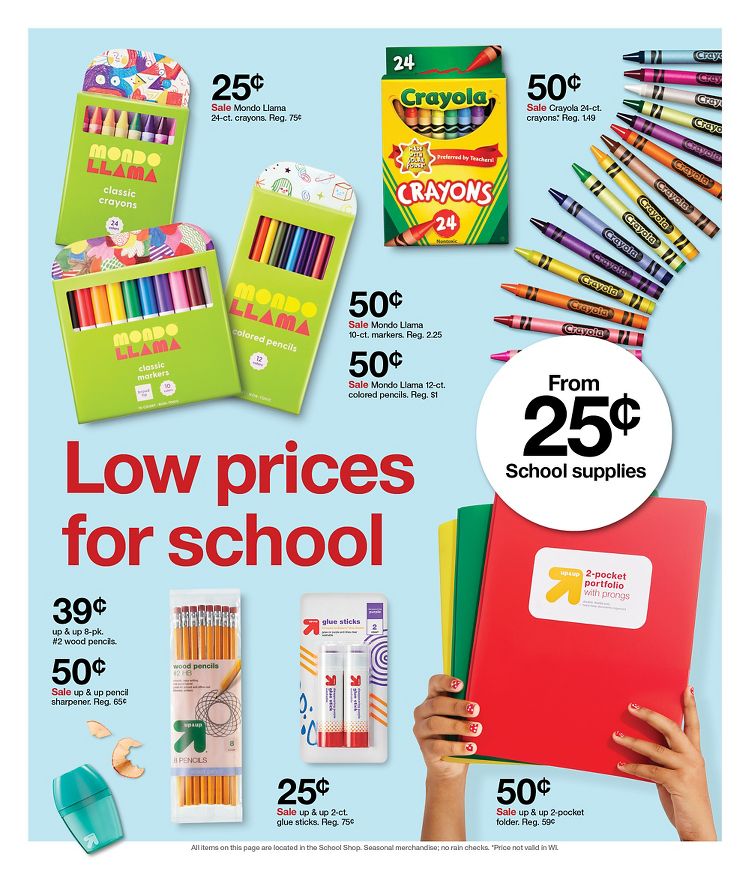 Page 2 of the Target Weekly Ad 8/20/2023