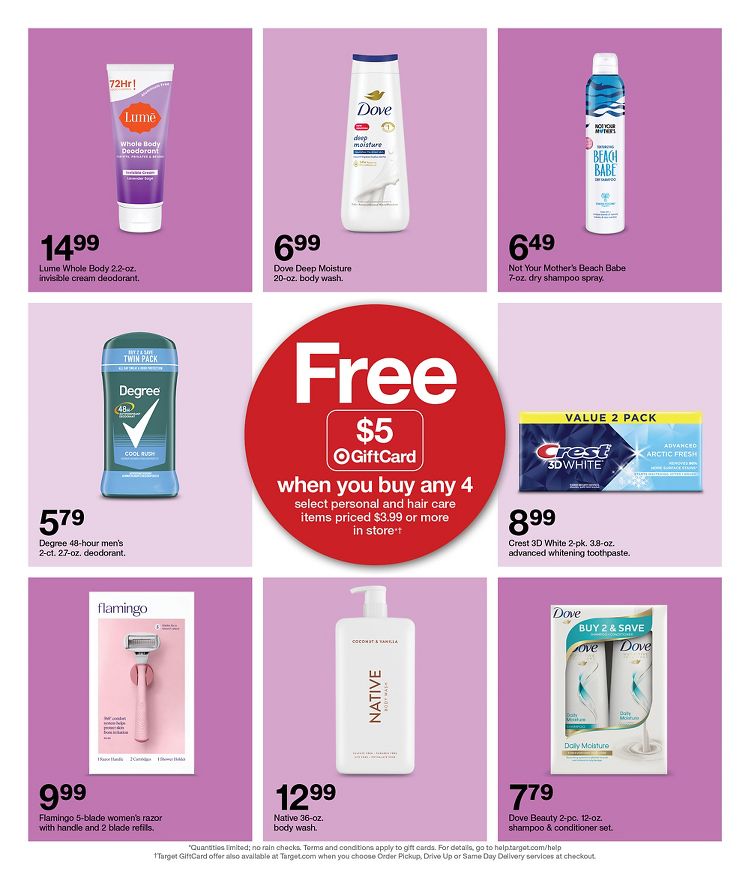 Page 22 of the Target Store Flyer 8/20/23