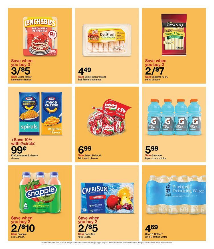 Page 29 of the Target Store Flyer 8/20/23