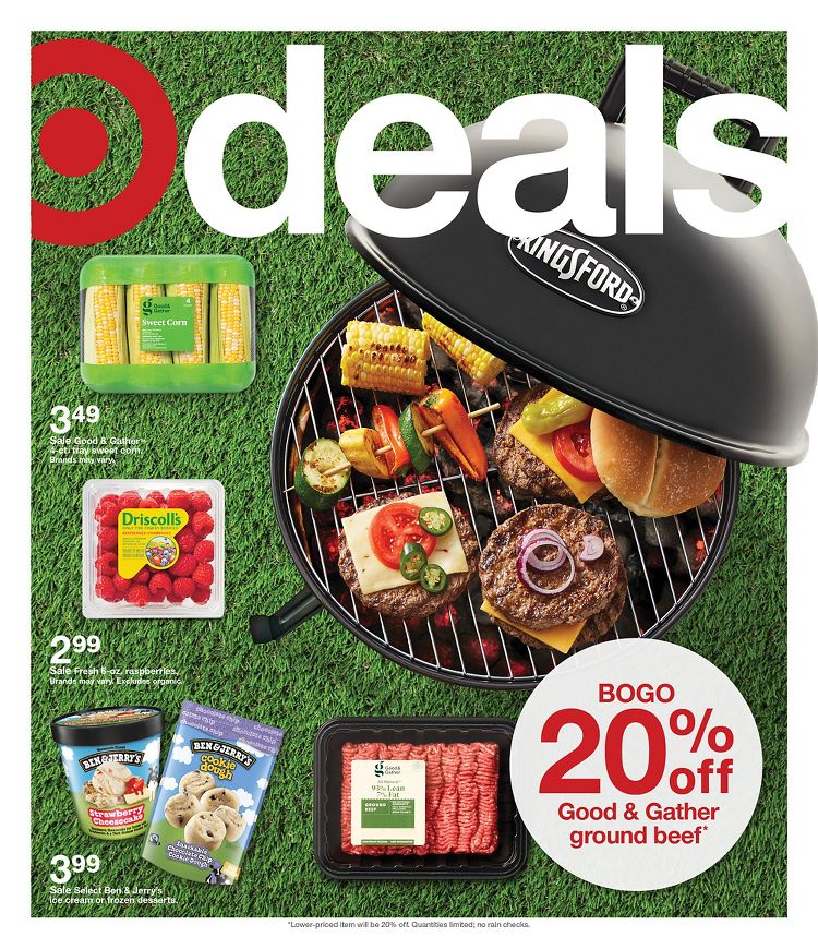 Page 1 of the Target Weekly Ad 8/27/2023
