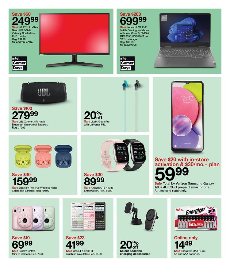 Page 13 of the Target Weekly Ad 8/27/2023