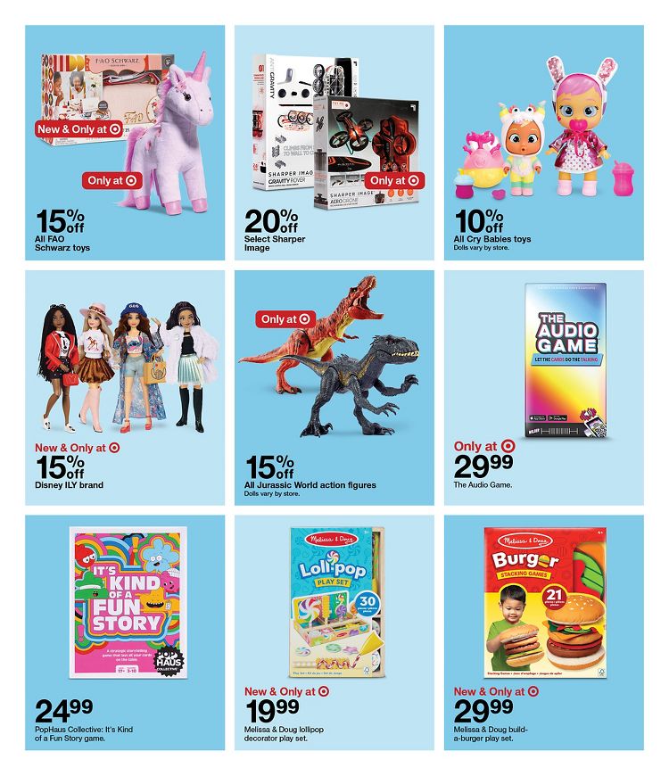 Page 18 of the Target Store Flyer 8/27/23