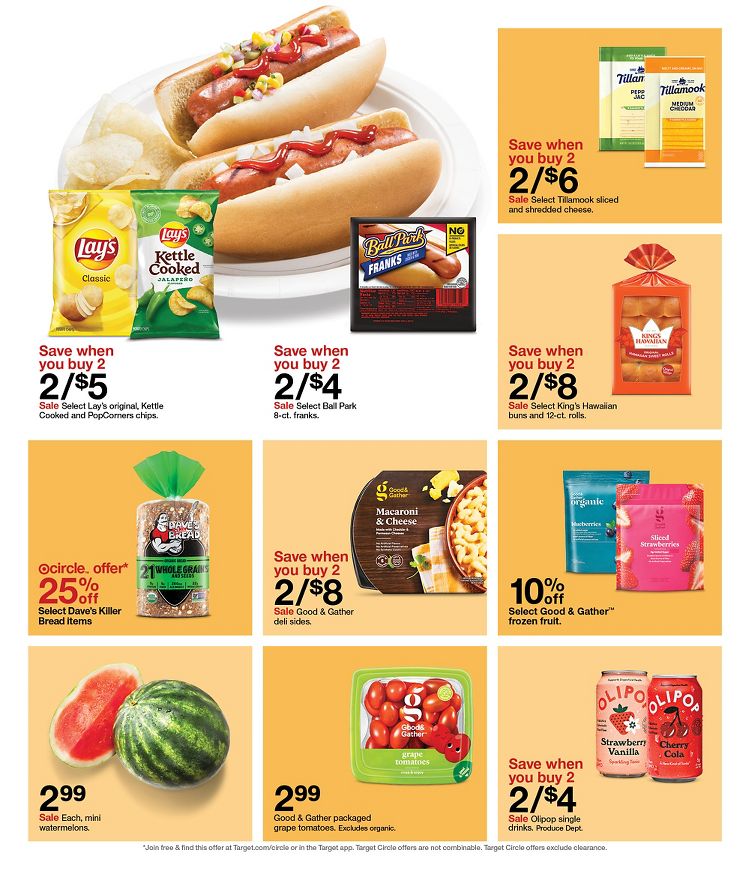 Page 4 of the Target Weekly Ad 8/27/2023