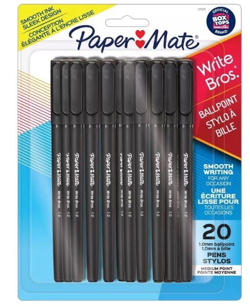 pack of 20 Paper Mate pens