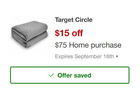Target Home Purchase Circle Offer
