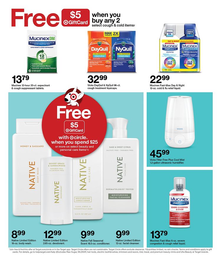 Page 19 of the Target Store Flyer 9/10/23