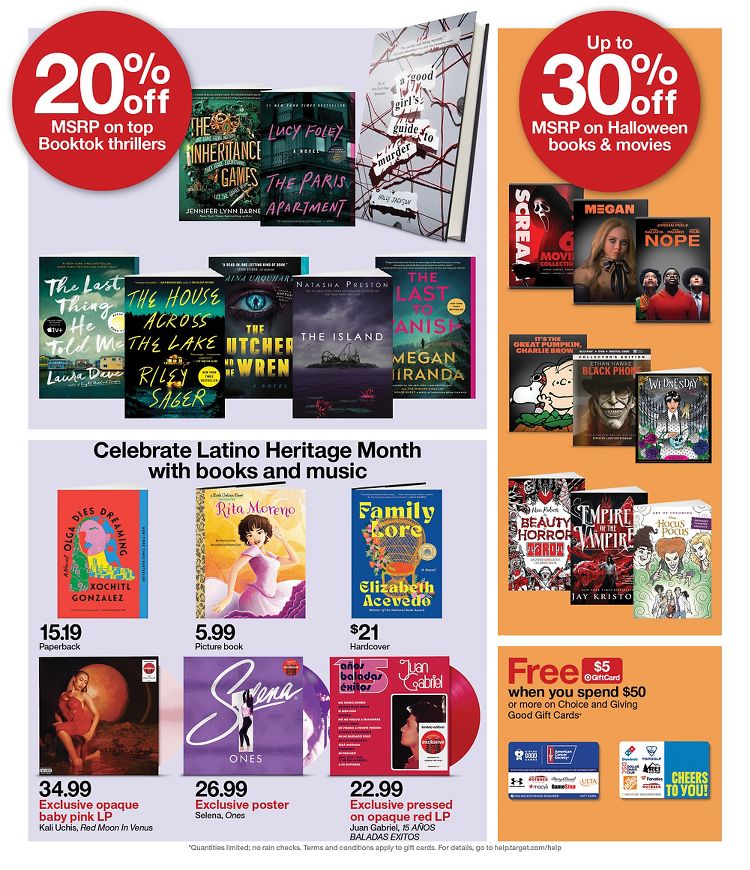 Page 15 of the Target Weekly Ad 9/17/2023
