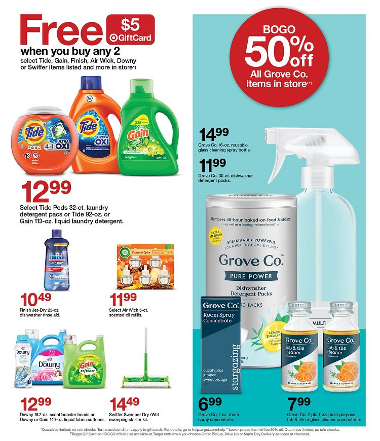 Page 21 of the Target Store Flyer 9/17/23