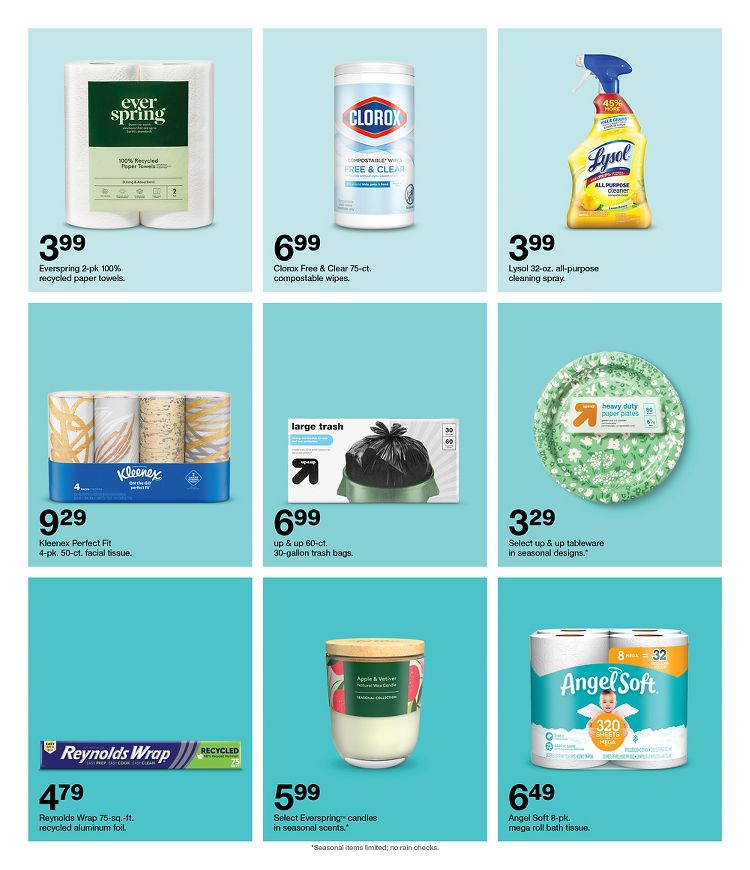 Page 22 of the Target Store Flyer 9/17/23