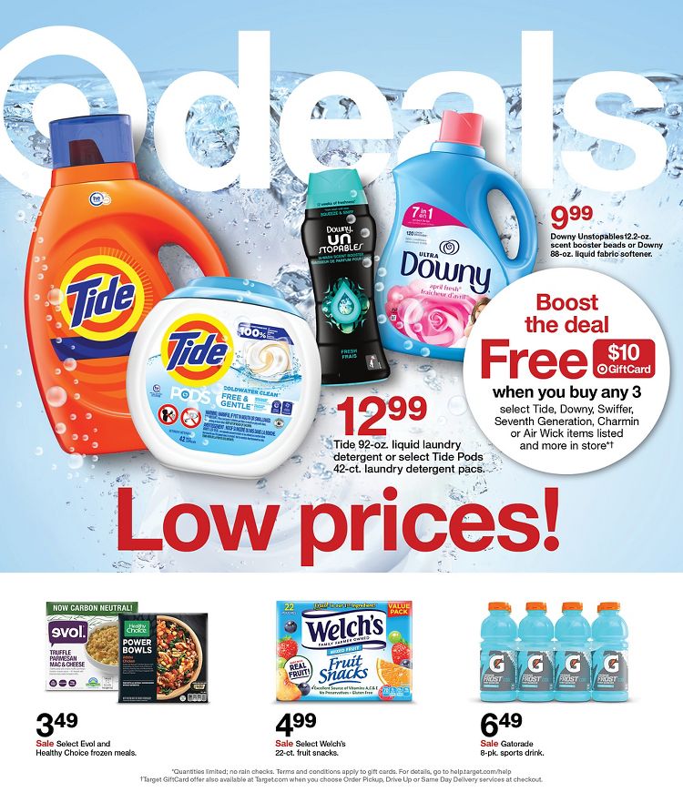 Page 1 of the Target Weekly Ad 9/24/2023