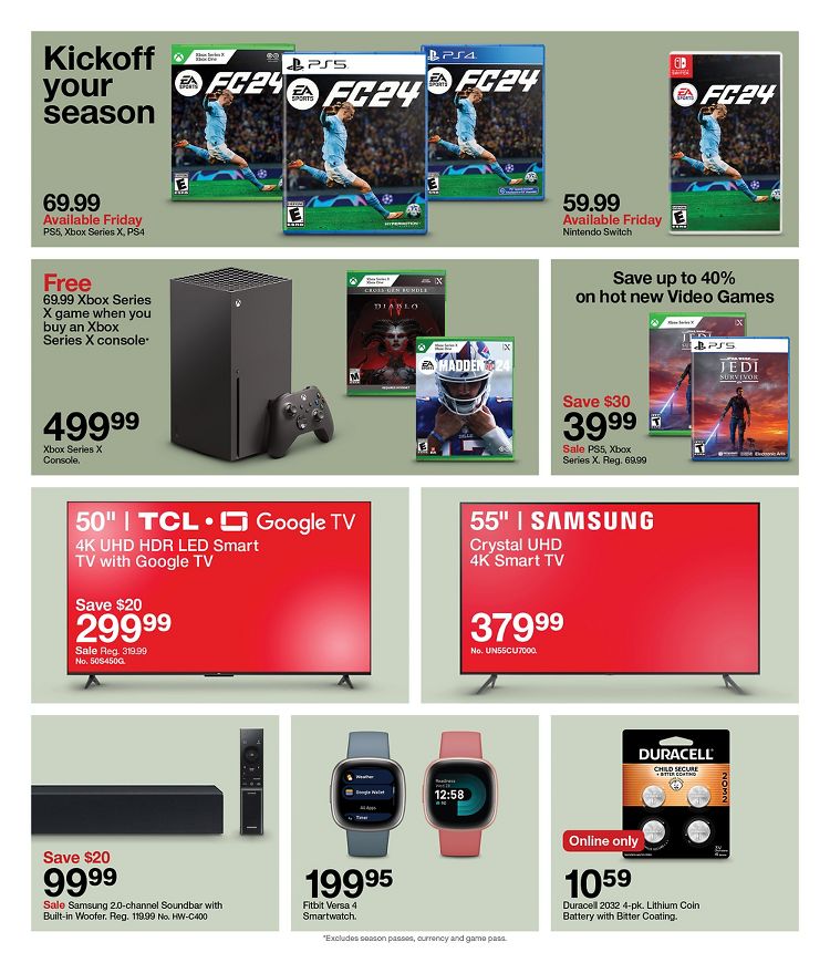 Page 12 of the Target Weekly Ad 9/24/2023