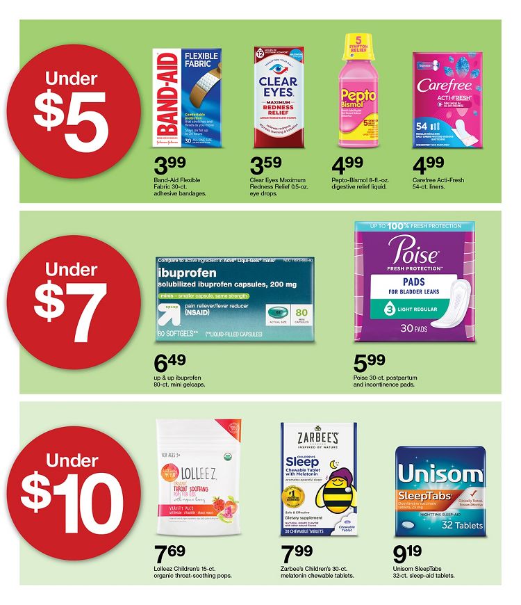 Page 25 of the Target Store Flyer 9/24/23