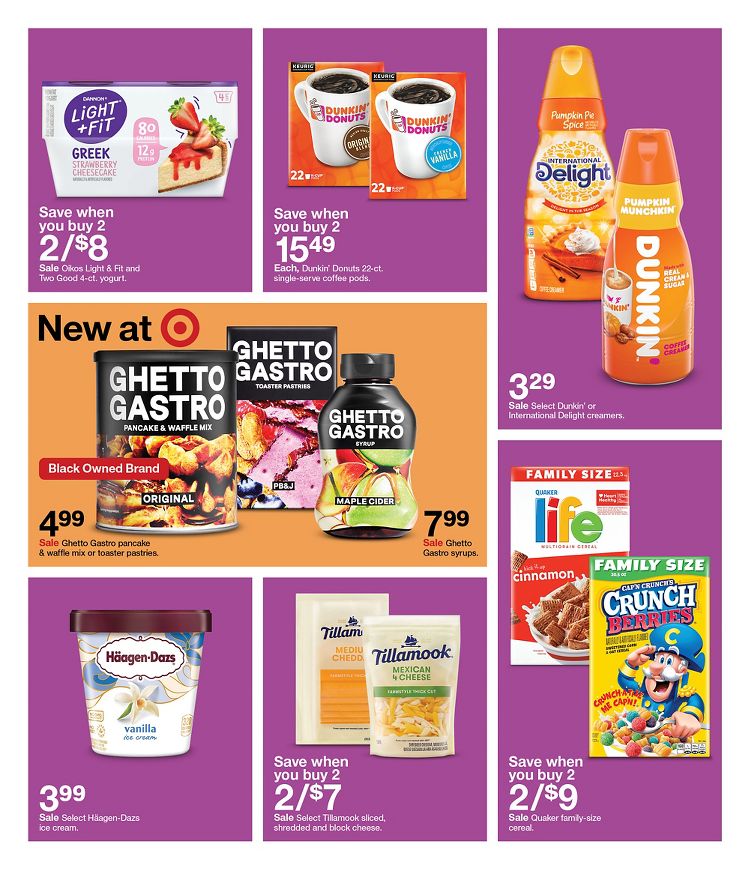 Page 4 of the Target Weekly Ad 9/24/2023