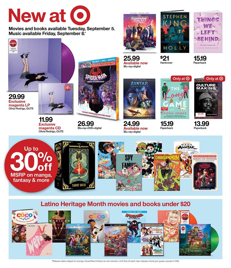 Page 12 of the Target Weekly Ad 9/3/2023