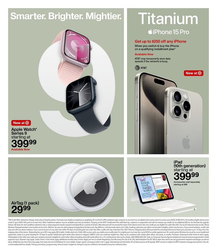 Page 10 of the Target Weekly Ad 10/22/2023