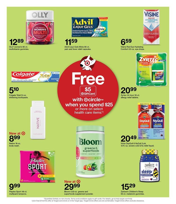 Page 20 of the Target Store Flyer 10/22/23