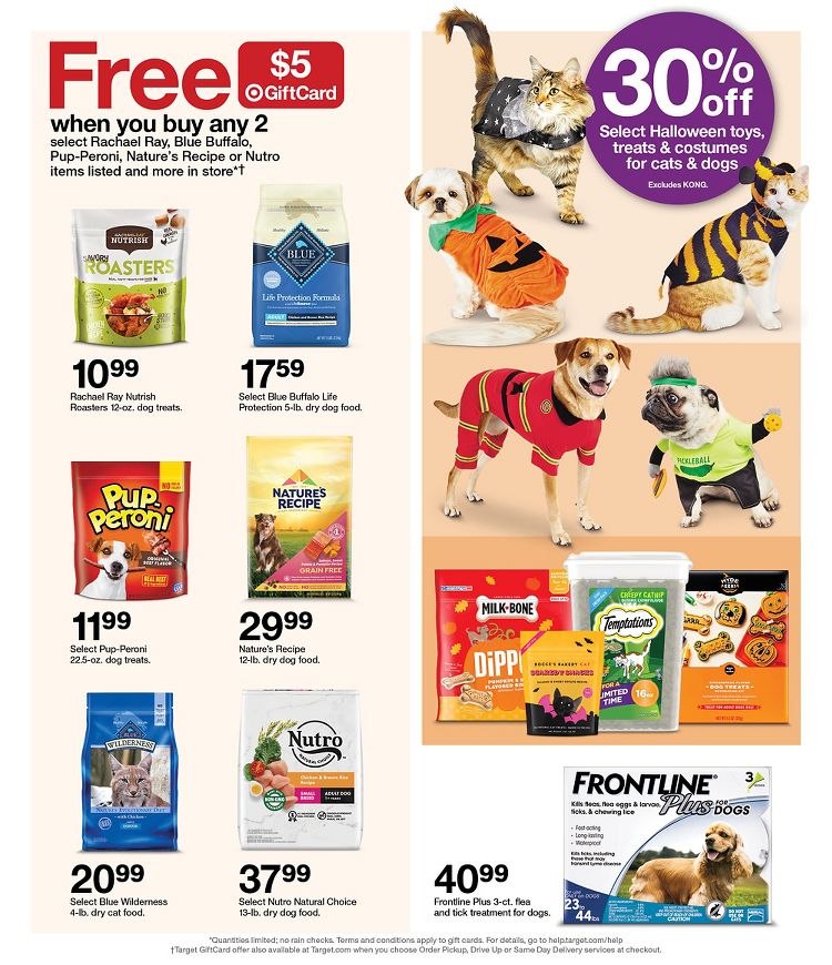 Page 4 of the Target Weekly Ad 10/22/2023