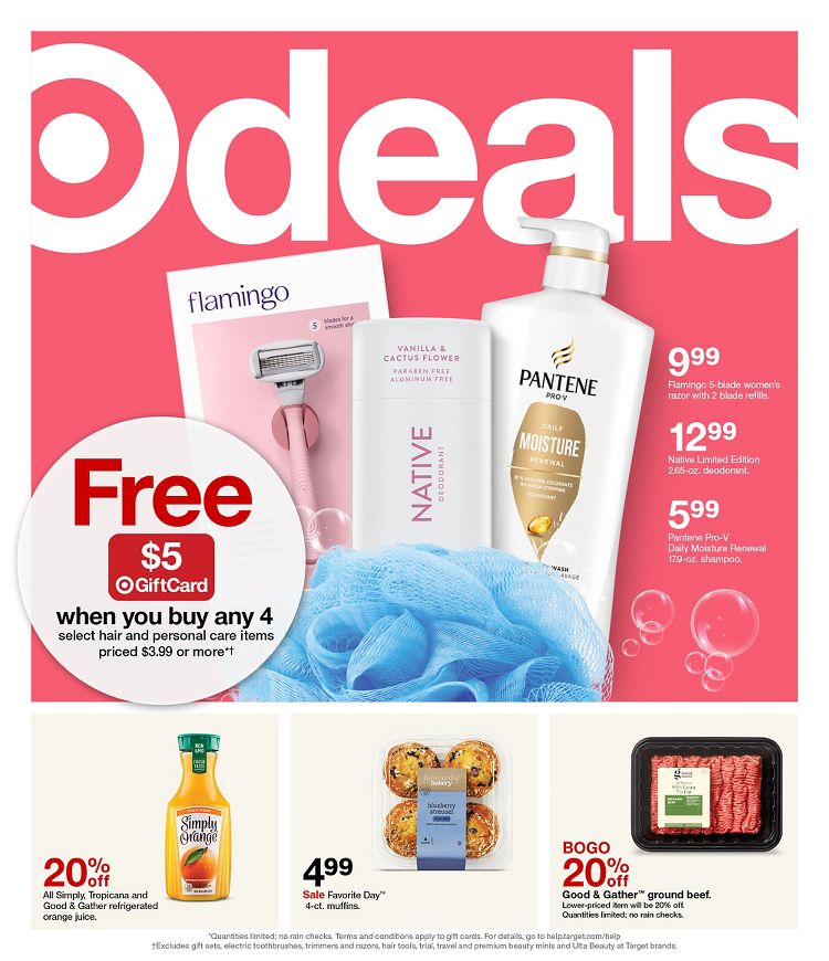 Page 1 of the Target Weekly Ad 10/29/2023