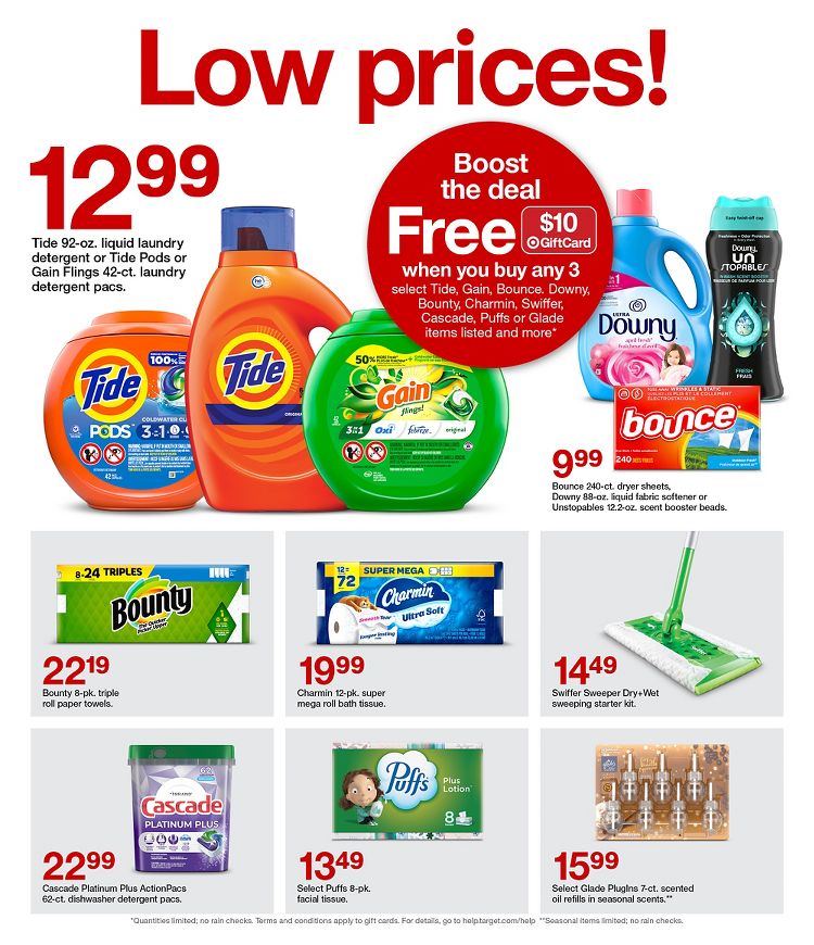 Page 30 of the Target Store Flyer 10/29/23