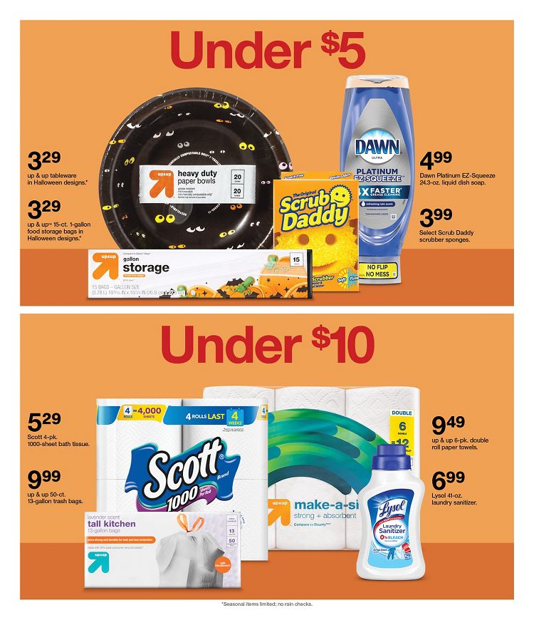 Page 3 of the Target Weekly Ad 10/8/2023