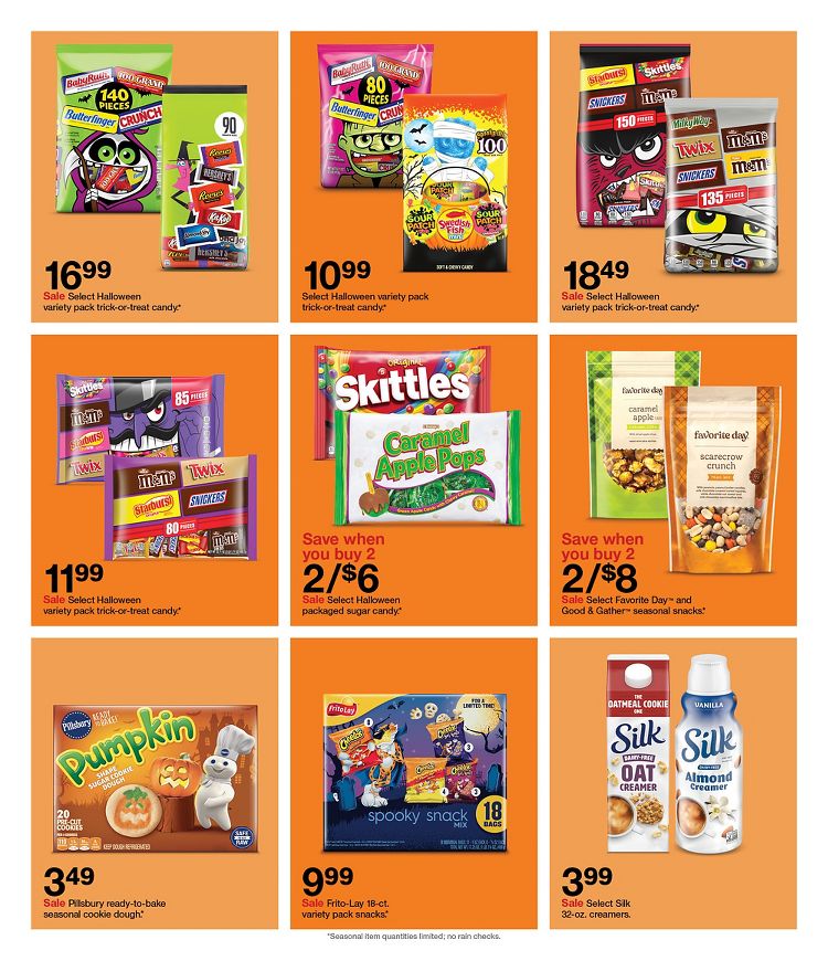 Page 4 of the Target Weekly Ad 10/8/2023