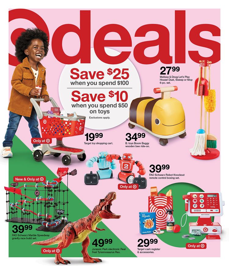 Page 1 of the Target Weekly Ad 12/10/2023