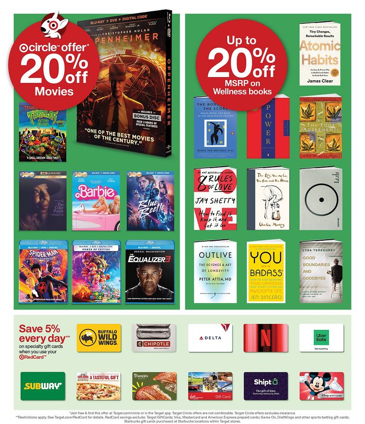 Page 3 of the Target Weekly Ad 12/25/2023