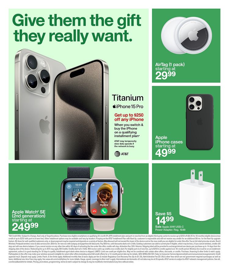 Page 15 of the Target Weekly Ad 12/3/2023