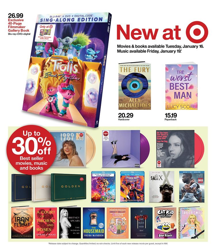 Page 10 of the Target Weekly Ad 1/14/24