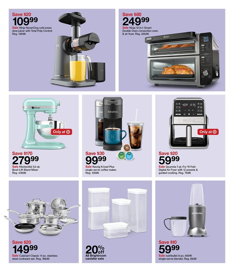 Page 4 of the Target Weekly Ad 1/14/24