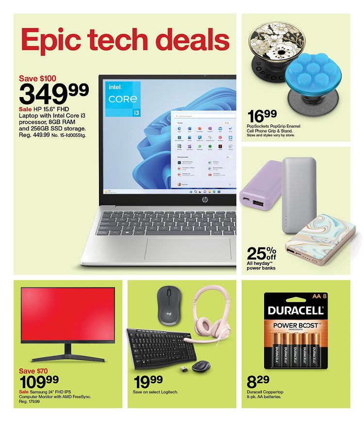 Page 8 of the Target Weekly Ad 1/14/24