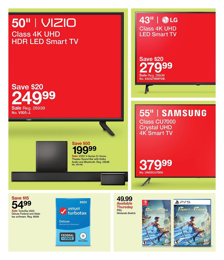 Page 9 of the Target Weekly Ad 1/14/24