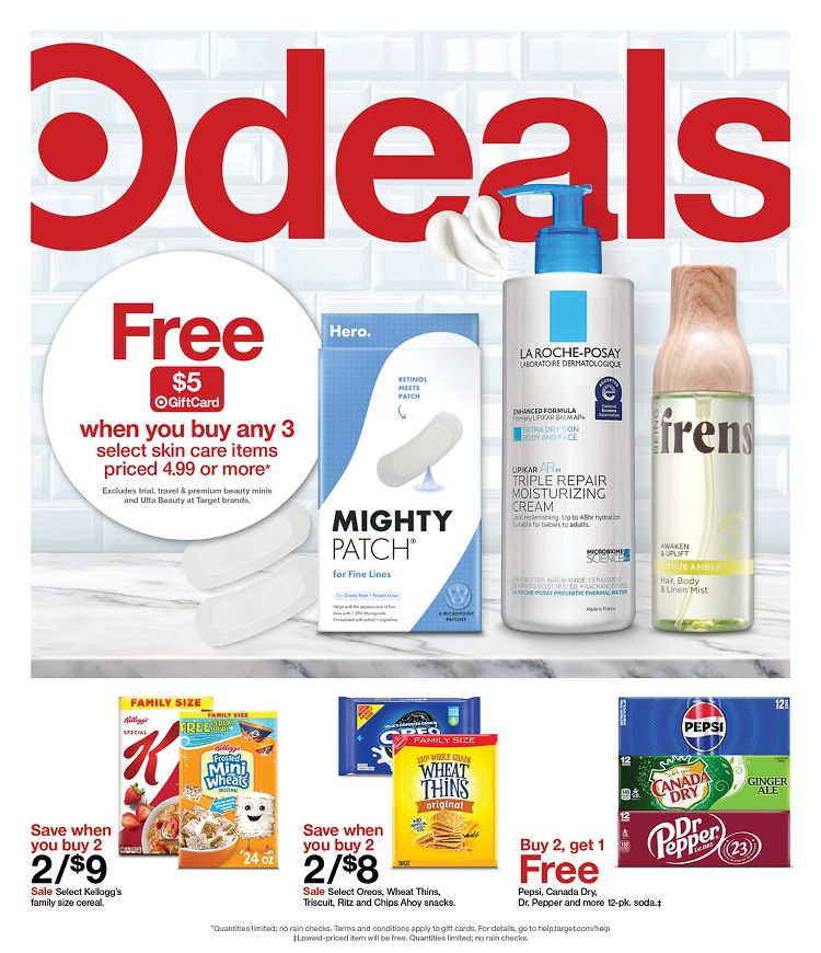 Page 1 of the Target Weekly Ad 1/21/24