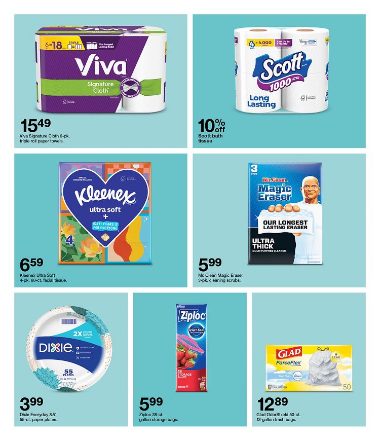 Page 20 of the Target Store Flyer 1/21/24