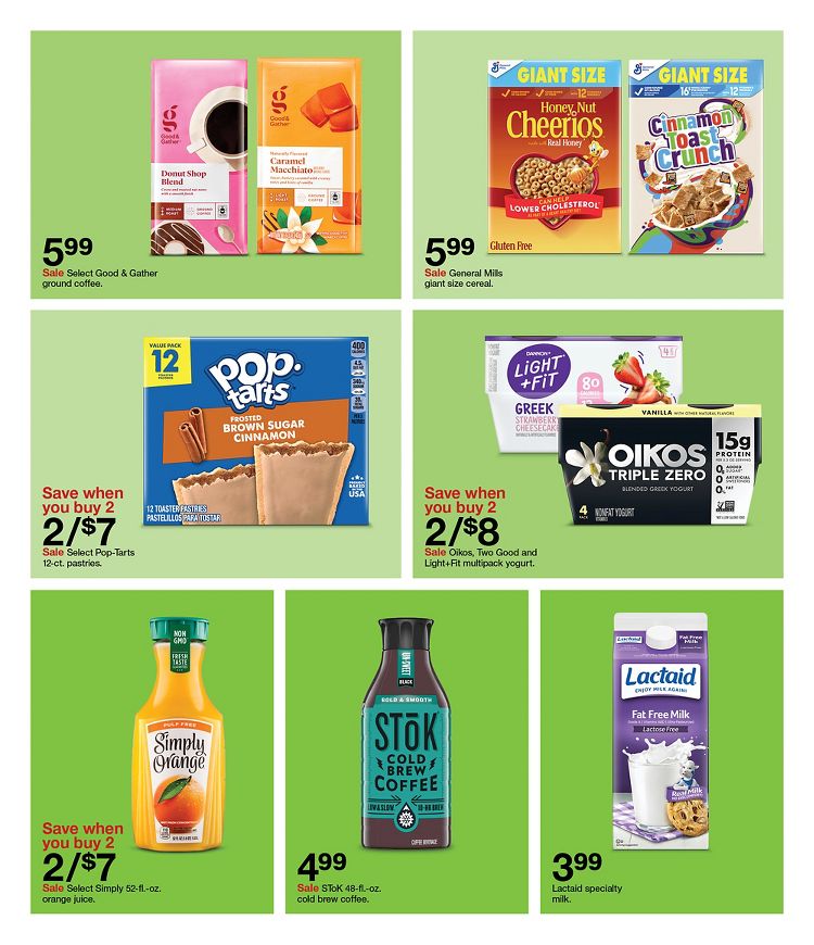 Page 26 of the Target Store Flyer 1/28/24