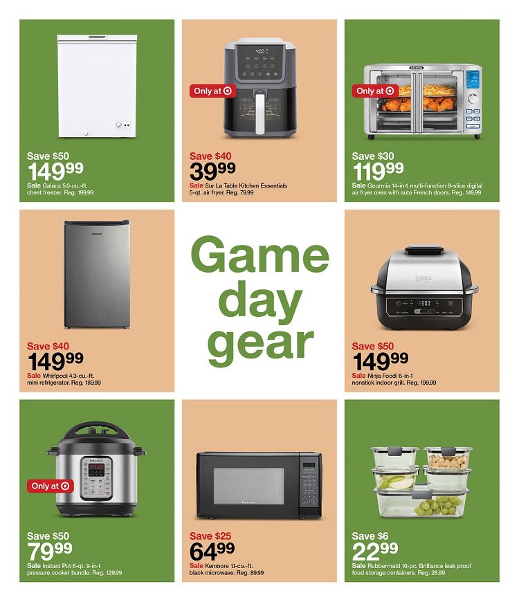 Page 3 of the Target Weekly Ad 1/28/24