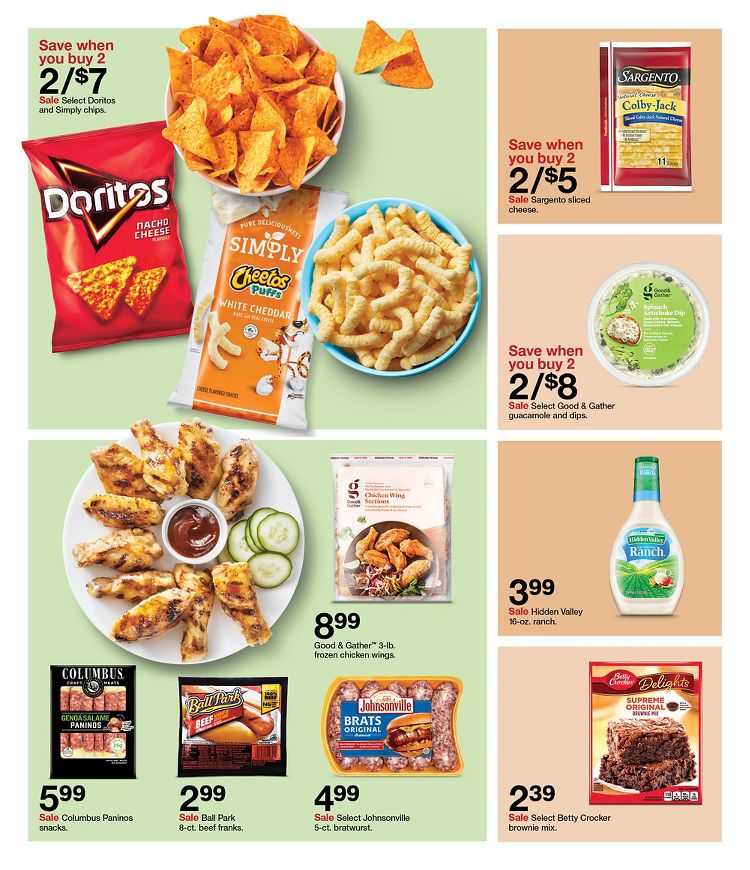 Page 4 of the Target Weekly Ad 1/28/24