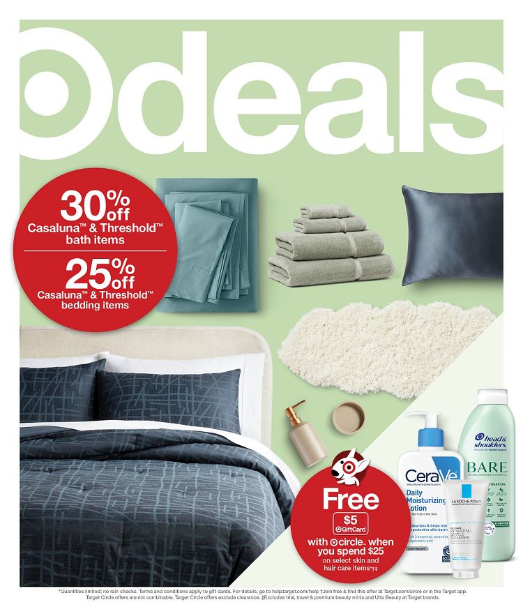 Page 1 of the Target Weekly Ad 1/7/24