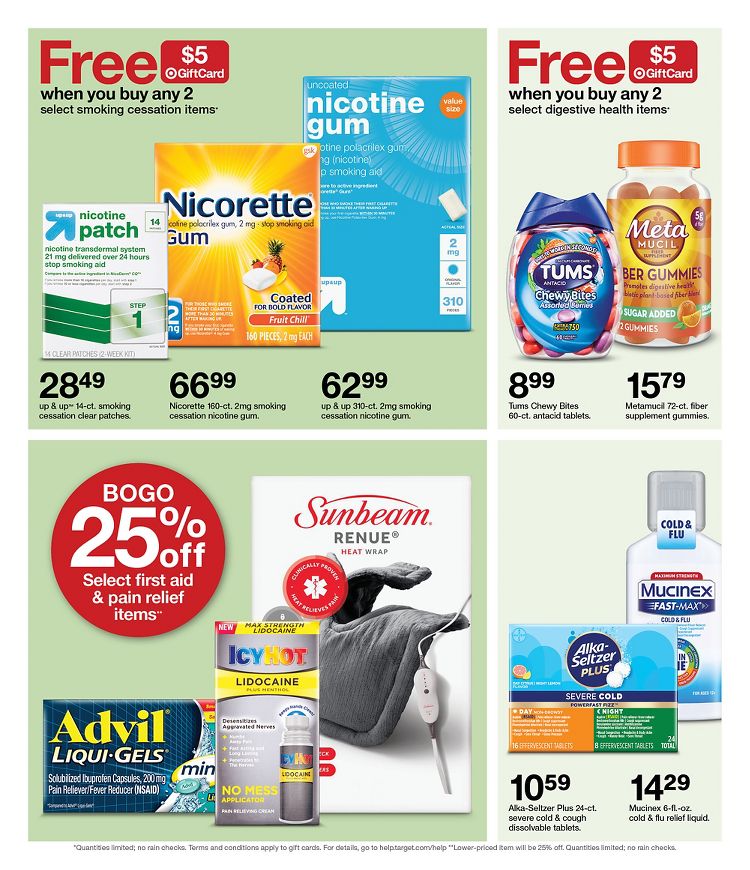 Page 3 of the Target Weekly Ad 1/7/24