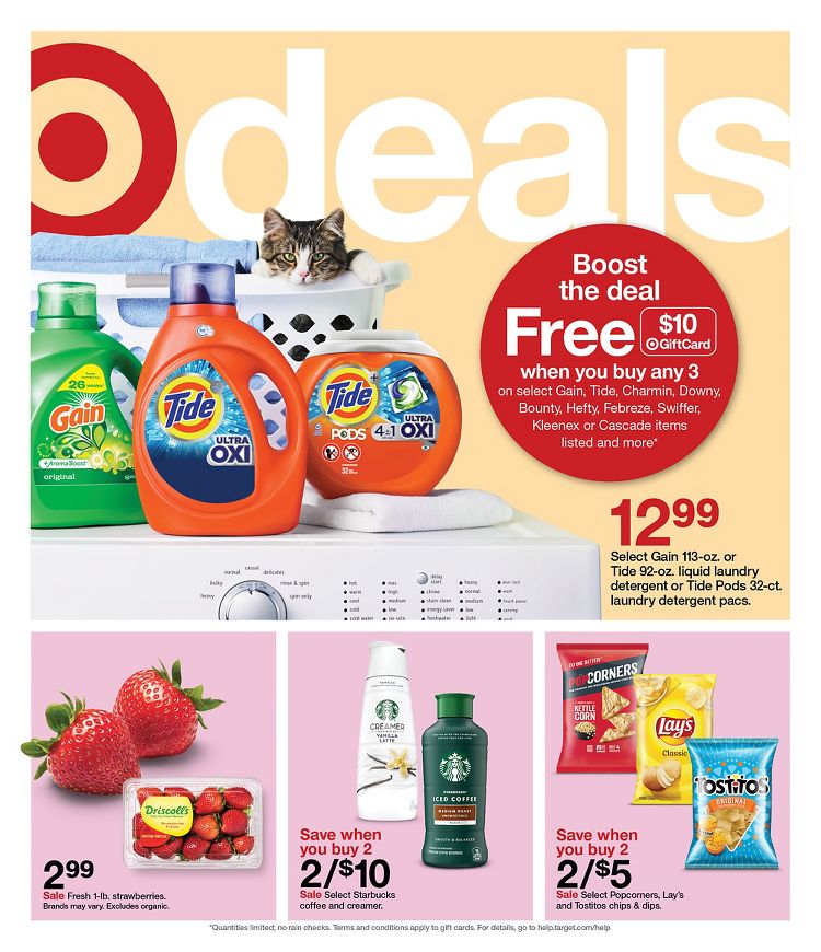 Page 1 of the Target Weekly Ad 2/11/24